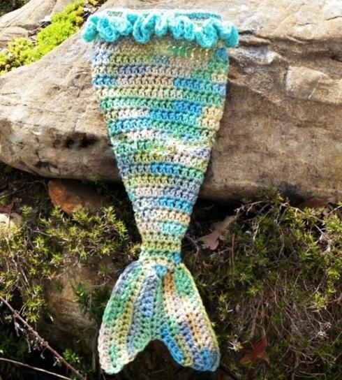 the tail of a mermaid