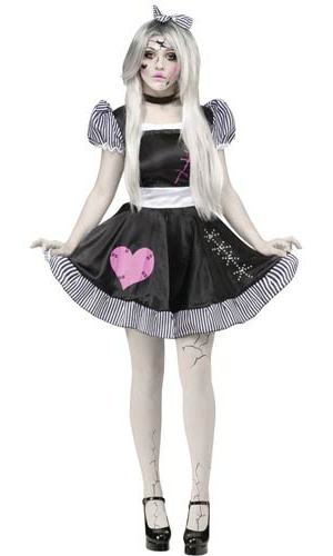 How to sew a dolls costume for Halloween?