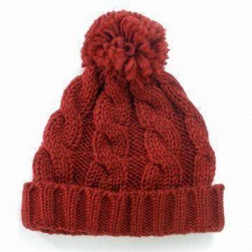 How to fit a hat with a pompon - for beginners master