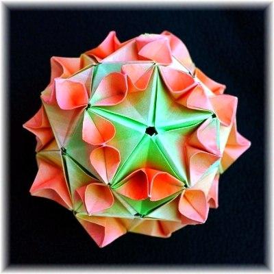 Origami: How to make a dodecahedron of paper