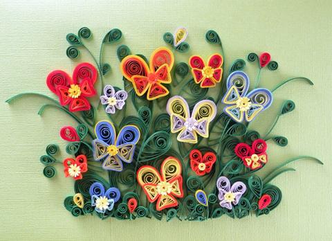 painting pattern quilling