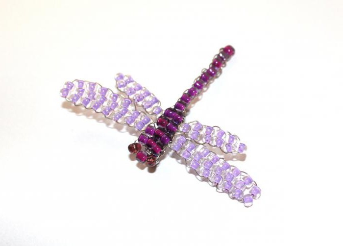 Beadwork of dragonfly