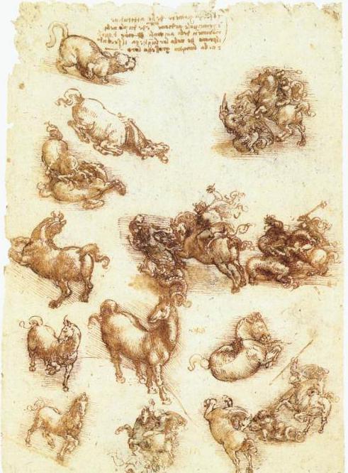 "The Battle of Anghiari" - the unfinished work of Leonardo da Vinci