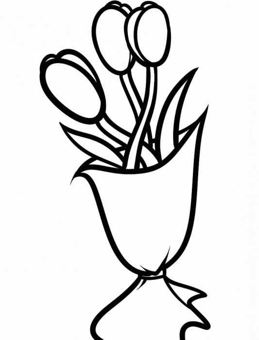 How to draw a bouquet of flowers. Helpful Tips