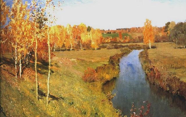 Levitan Golden Autumn