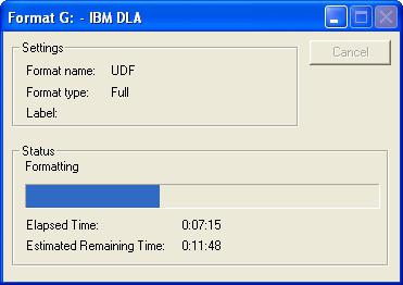 udf or iso file system