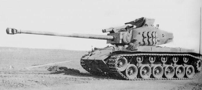 Guide on the American medium tank M26 Pershing