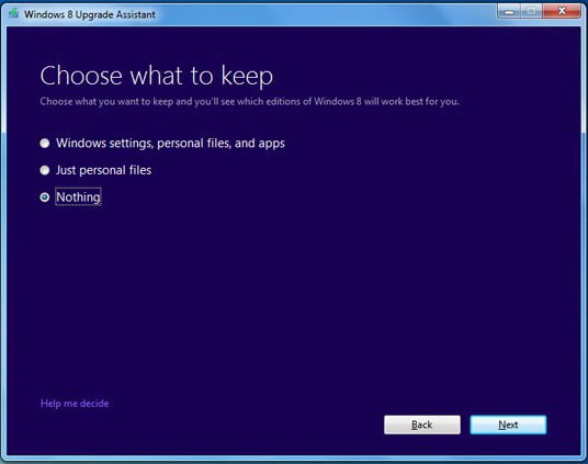 update to windows 8 