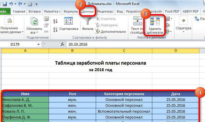 excel remove rows with duplicate values