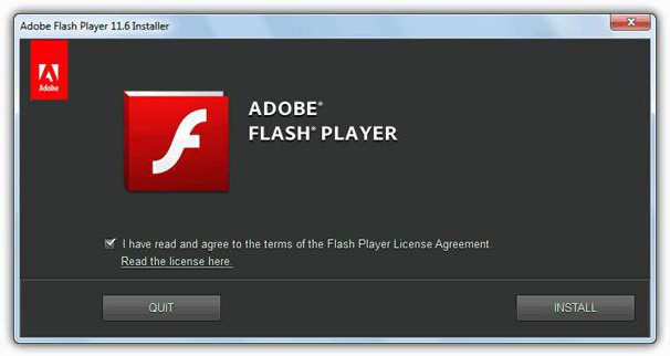 launch adobe flash playe in Yandex browser