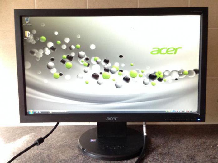 Monitor Acer V193HQV. Technical characteristics and reviews