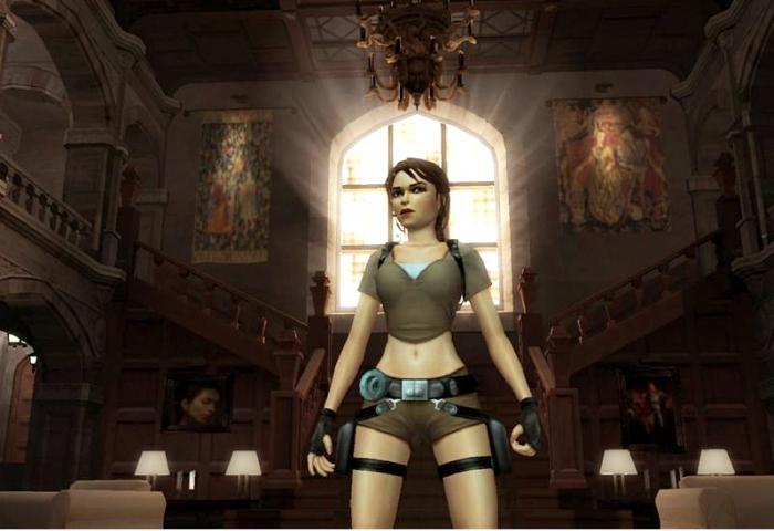 Tomb Raider Legend. Entrance of the Manor