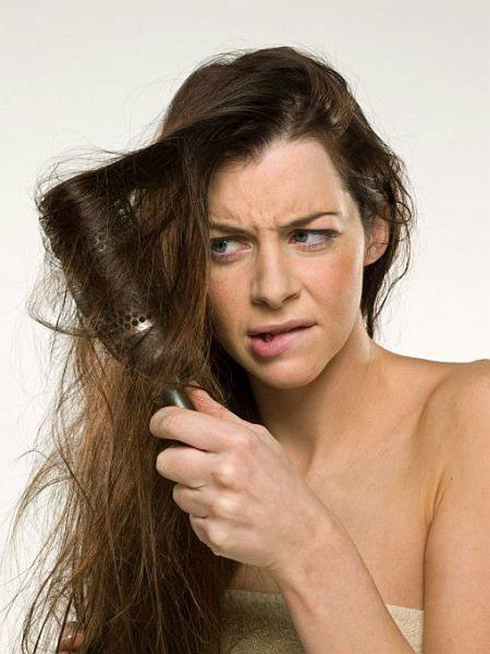 why hair falls out