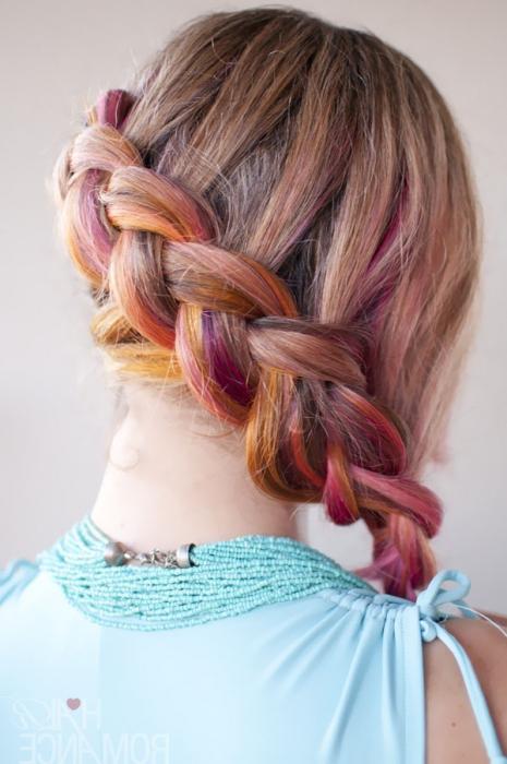 how to weave a plait inside out