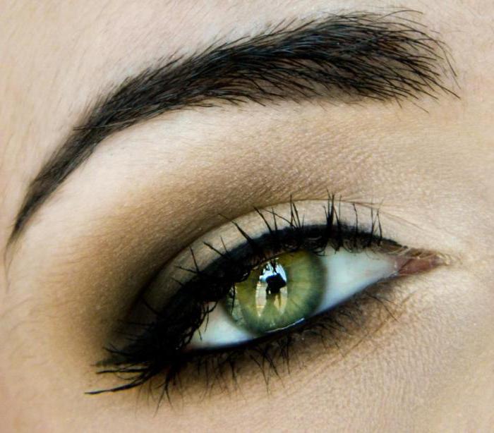 How to make everyday make-up for green eyes: recommendations and photos