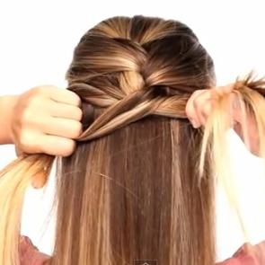 How to braid a French braid? Simple and beautiful