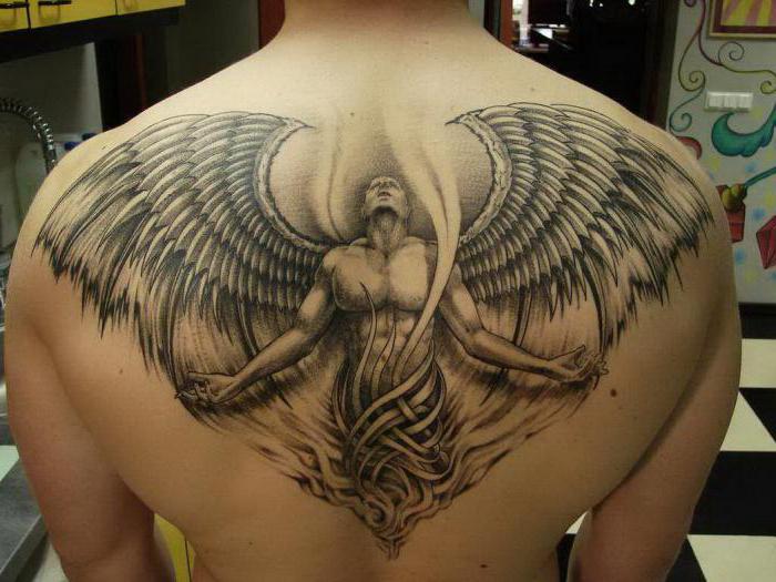 tattoo angel and demon