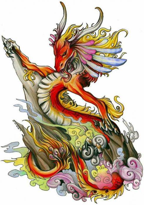 dragon tattoo on the shoulder blade