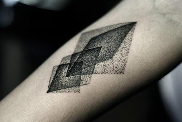 geometric tattoos for girls