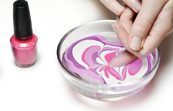 Is it possible to do water manicure gel with lacquer