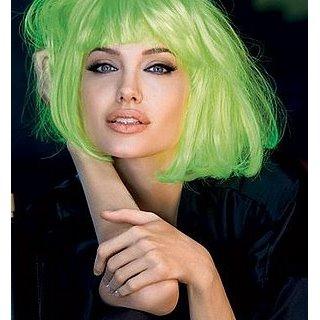 green hair