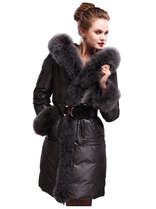 How to choose a down jacket with fox fur?