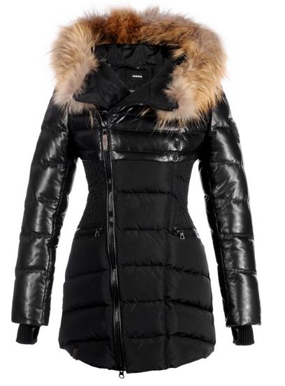 Coat on sintepon winter female - a worthy alternative to a down jacket