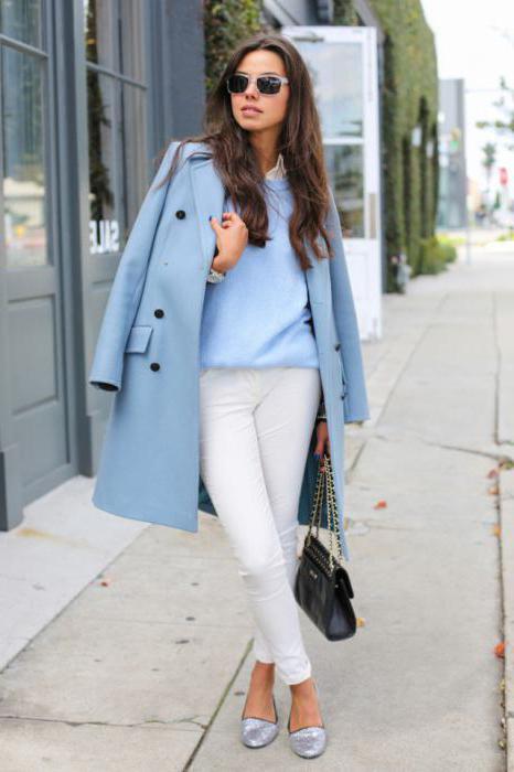 The combination of colors with blue in clothes
