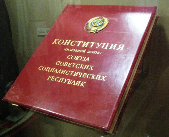 October 7 the day of the USSR Constitution