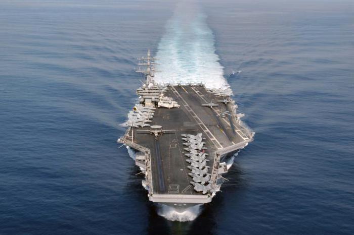 Atomic aircraft carrier Ronald Reagan