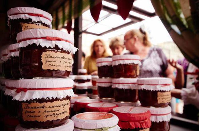 Festival of jam in Moscow. Sweet fairs