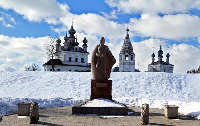 Vladimir region city townships