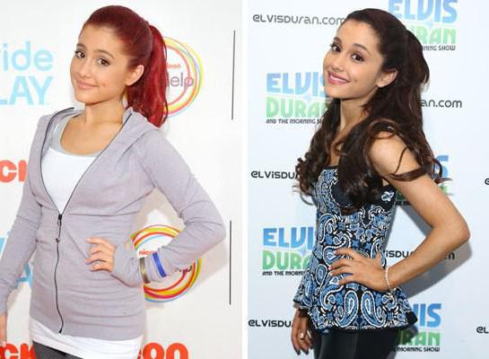 Ariana Grande lost weight before and after