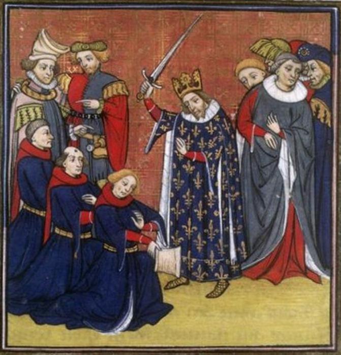 What medieval rites are depicted in ancient miniatures: a brief description