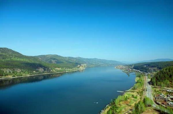 The Yenisei River is the greatest Siberian waterway