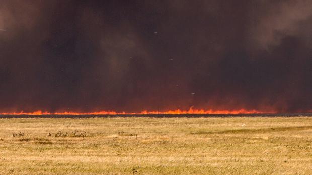 Steppe fires. Methods of extinguishing steppe fires