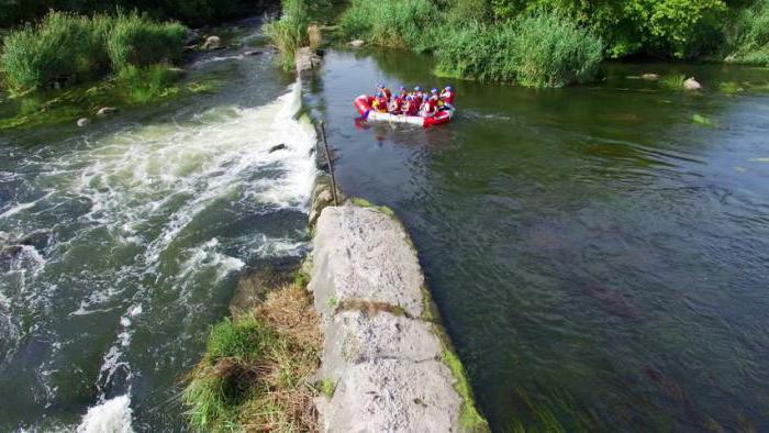 the river in the Sverdlovsk region