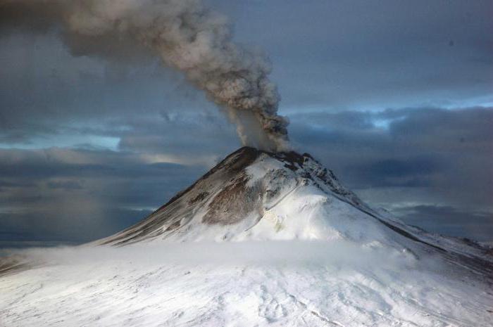 what comes out of the volcano