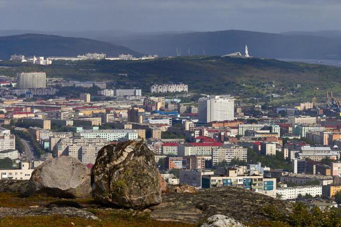 Where is the city of Murmansk? Longitude and breadth of Murmansk