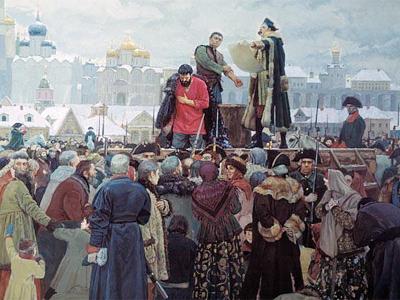 uprising led by the Pugachev