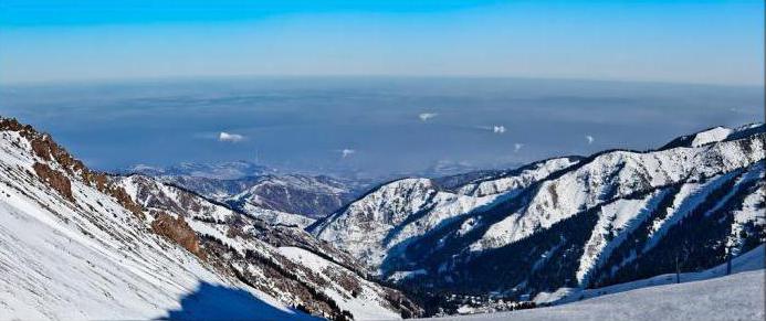 mountain skiing resorts in Kazakhstan 