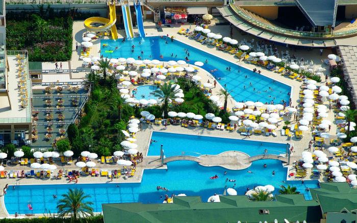 Hedef Beach Resort & SPA 5 * (Turkey / Alanya): photo, prices and reviews of tourists from Russia