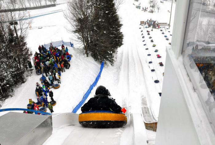 Tubing in Moscow: 