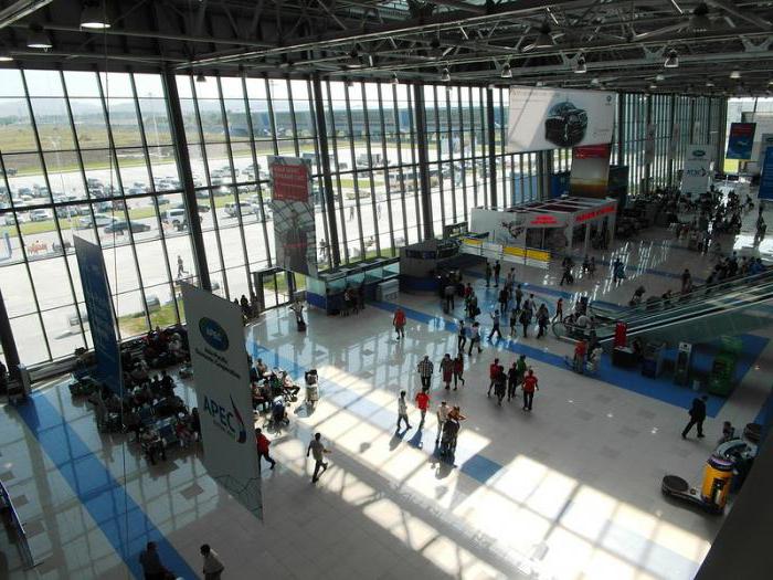 airport knevichi vladivostok timetable