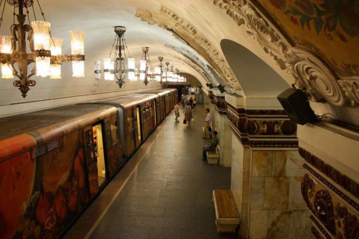 Moscow State University: metro station 