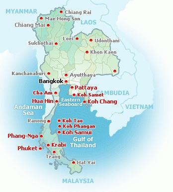 The Gulf of Thailand. The importance of the region in the world economy