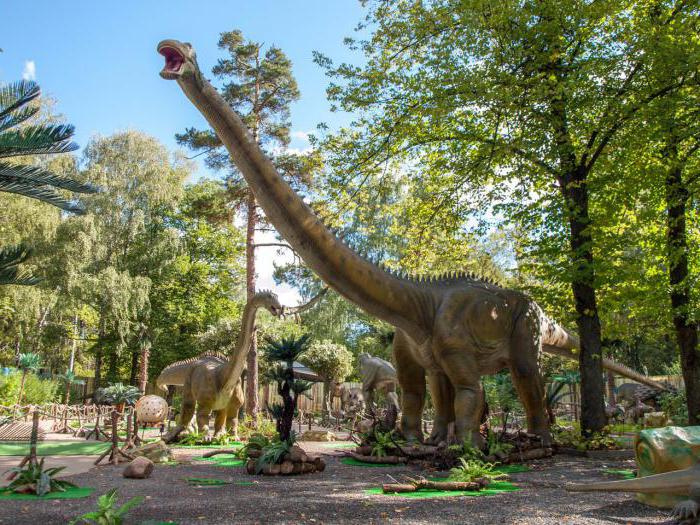 Dinosaur Park in the Sokolniki 