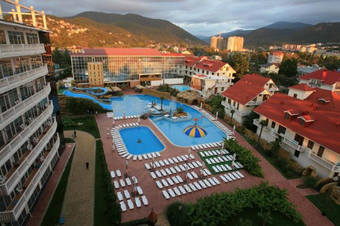 All inclusive Lazarevskoe hotels with a swimming pool