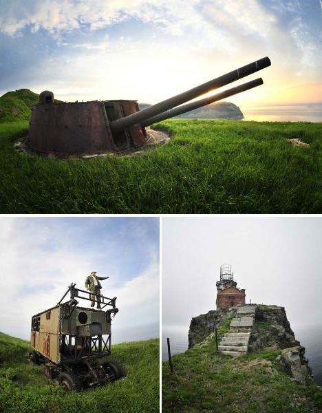 Abandoned military facilities. Original places for exotic tourism