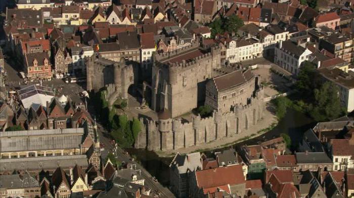 Castle of the Counts of Flanders: history and description of the structure